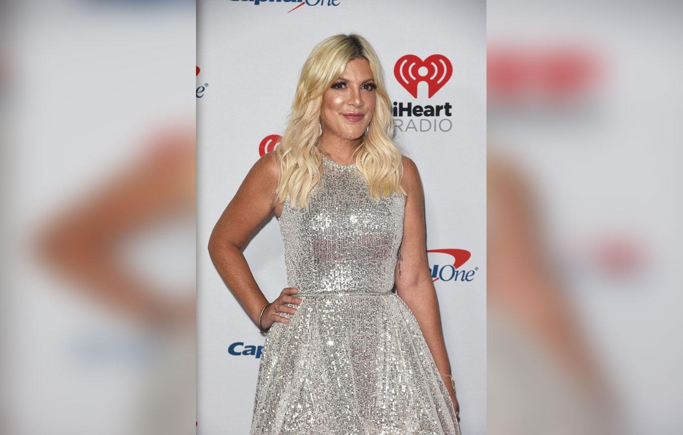 Tori Spelling And Family Red Carpet Amid Money Woes