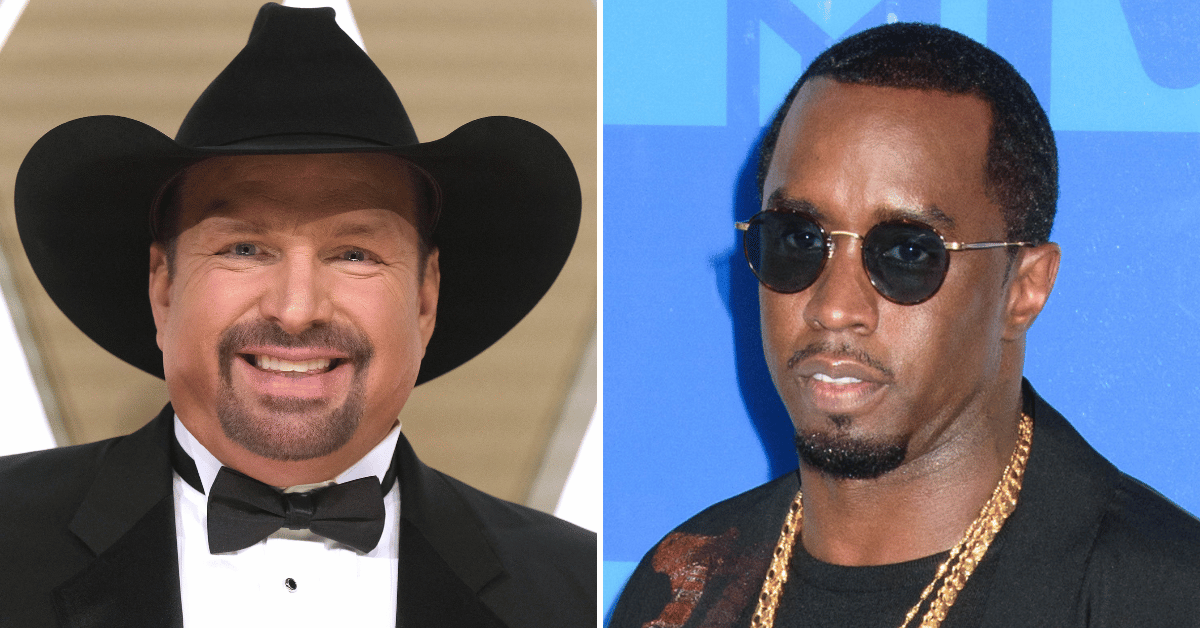 Composite photo of Garth Brooks, Sean 'Diddy' Combs