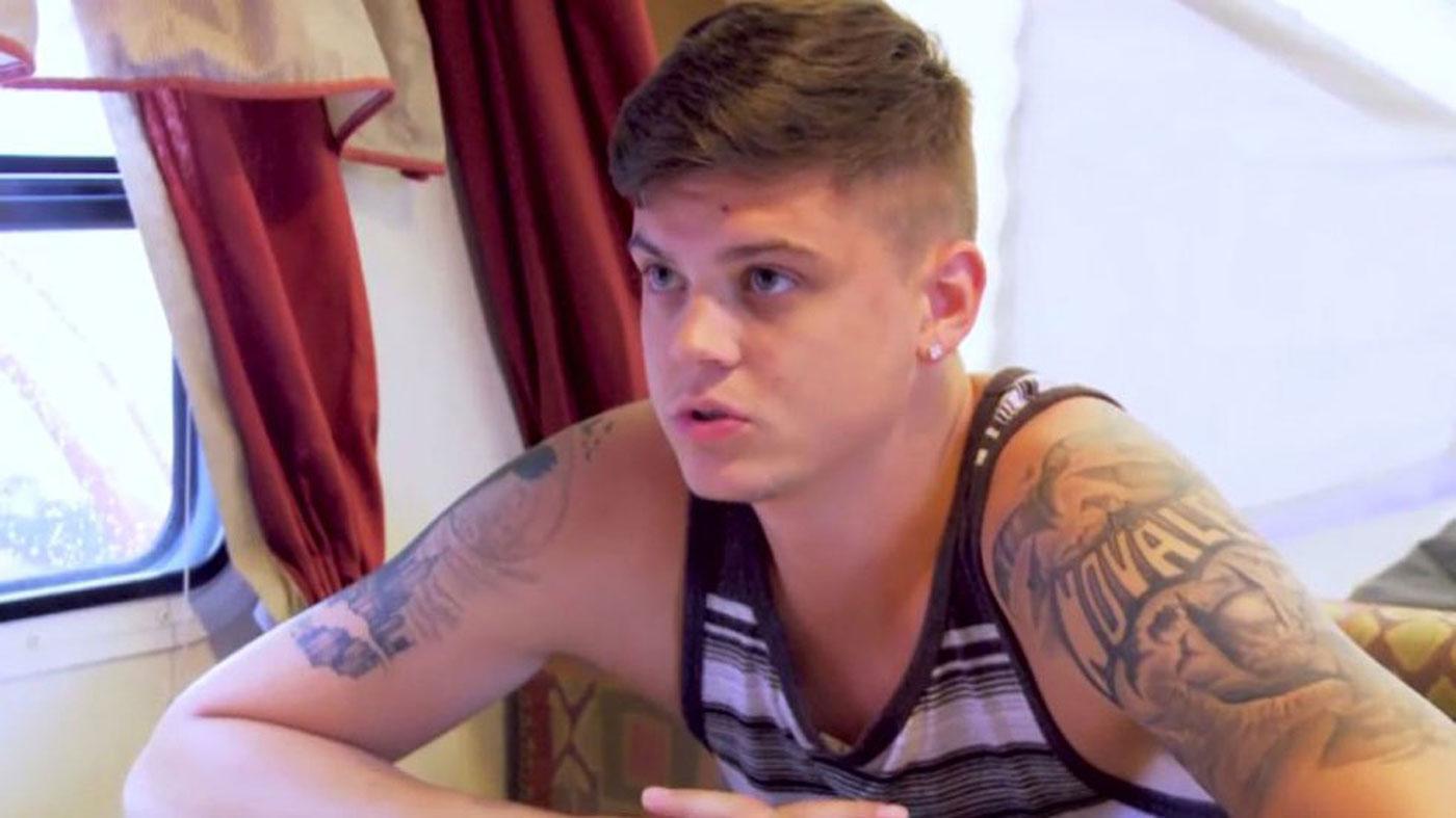 //tyler baltierra caught mystery woman catelynn lowell divorce rumors teen mom og