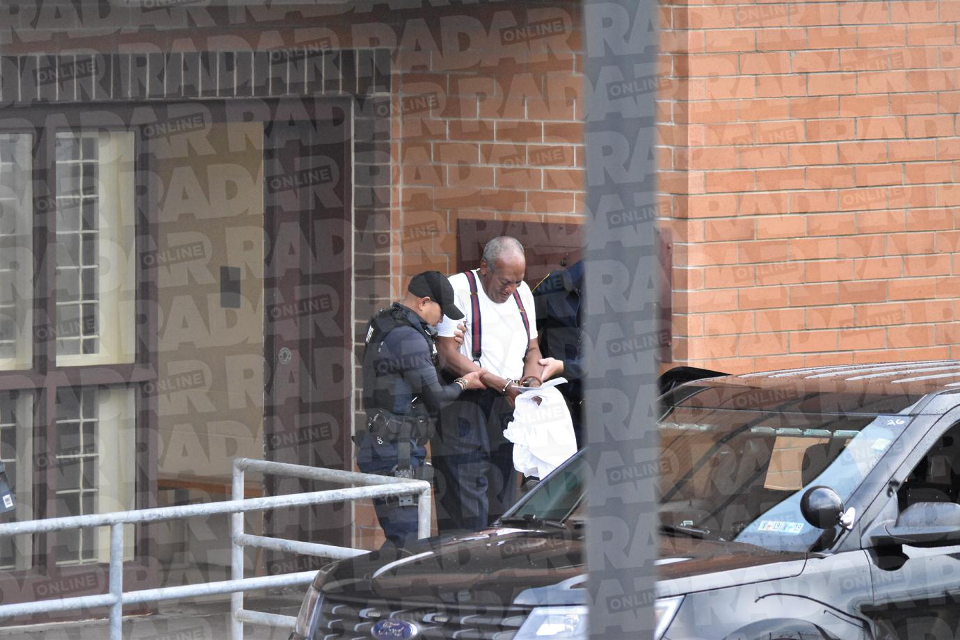 Bill Cosby Handcuffs Jail