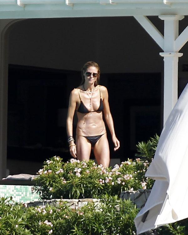 Heidi Klum Topless St Barth's