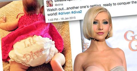 Christina Aguilera Daughter First Photo