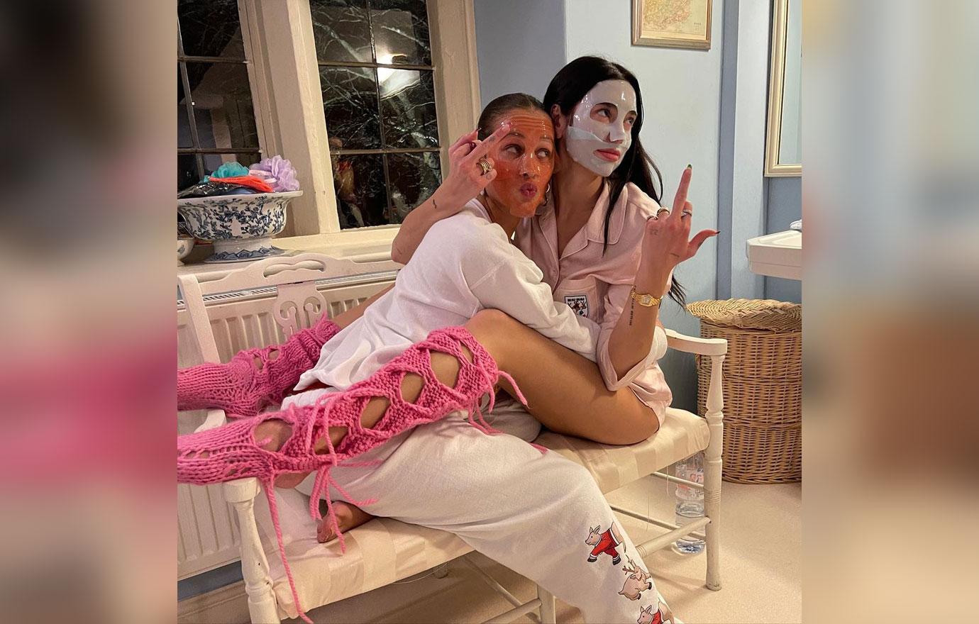 dua lipa living up all girls getaway days after breaking up anwar hadid