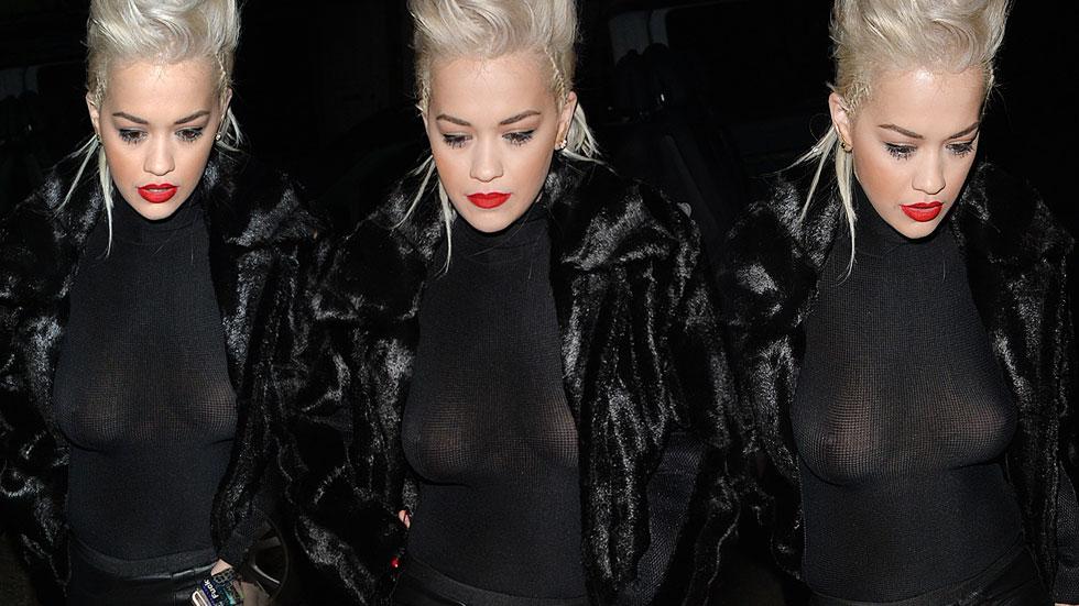 Rita Ora Wardrobe Malfunction