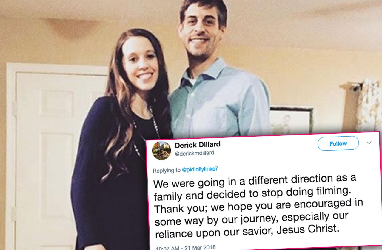 Counting On Jill Duggar Derick Dillard Denies TLC Firing