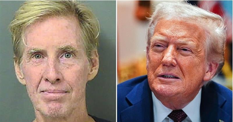 Photo of Ryal Routh and Donald Trump