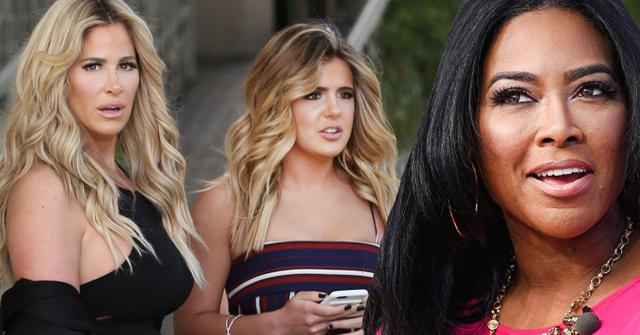 kim zolciak daughter brielle biermann feud kenya moore rhoa