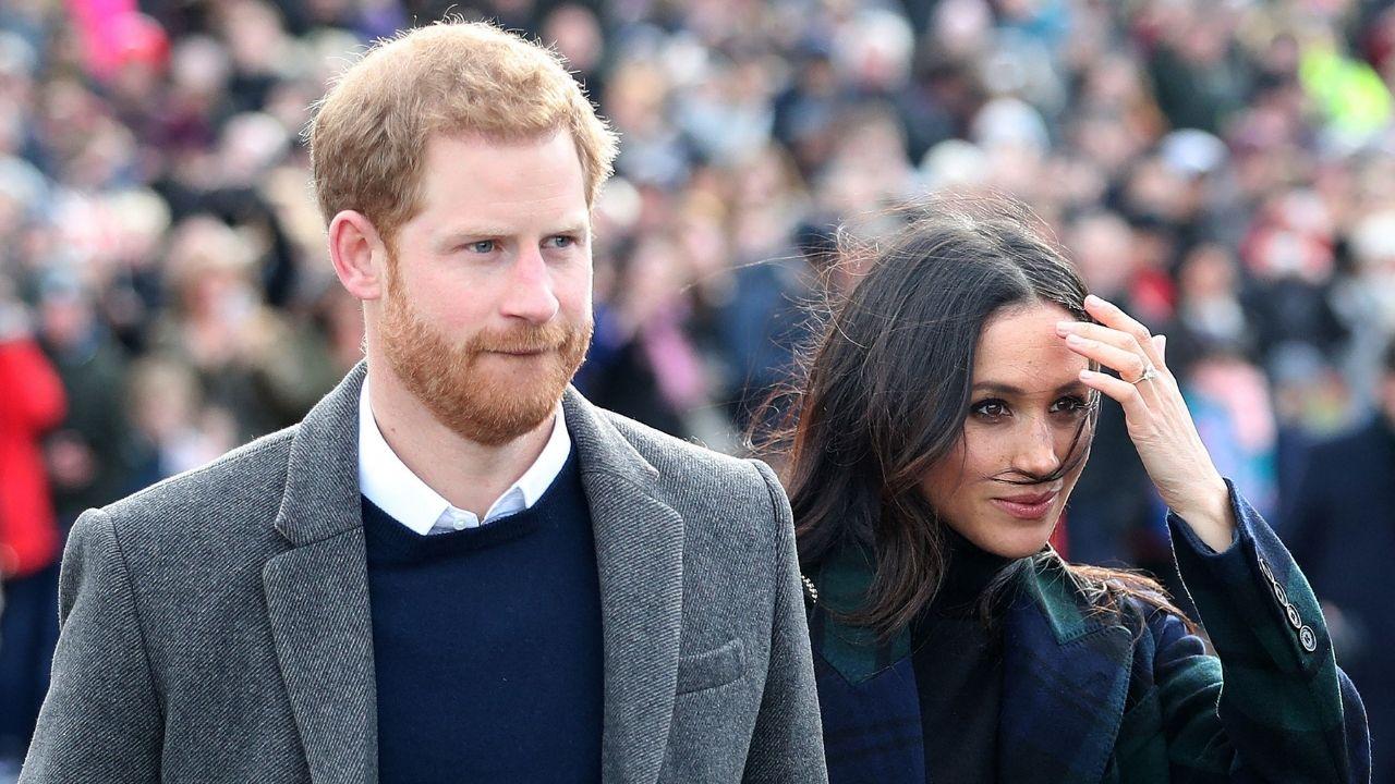 Photo of Prince Harry and Meghan Markle