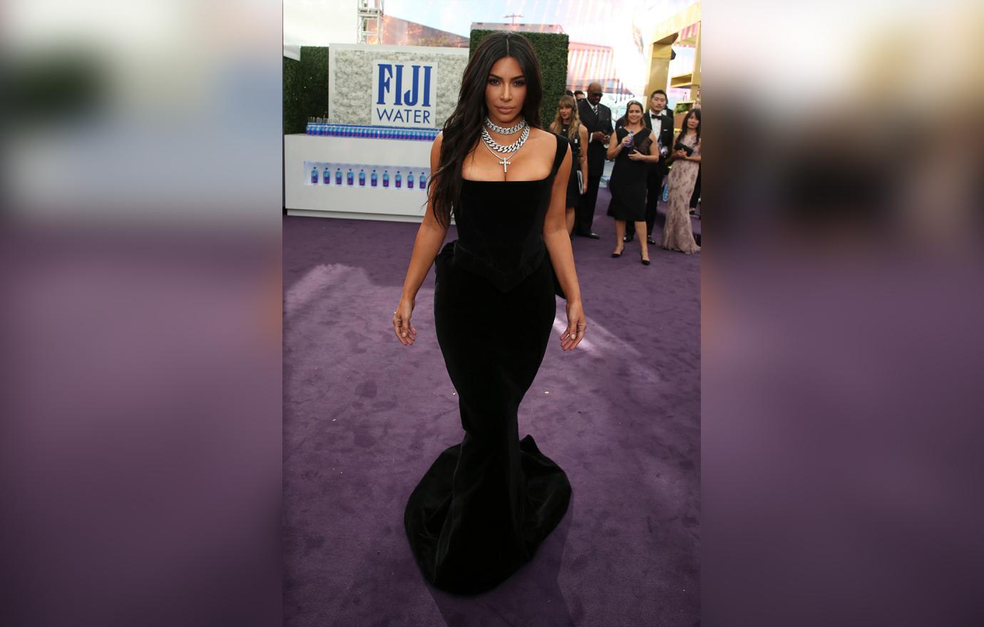 Kim Kardashian West arrives at the 71st Primetime Emmy Awards