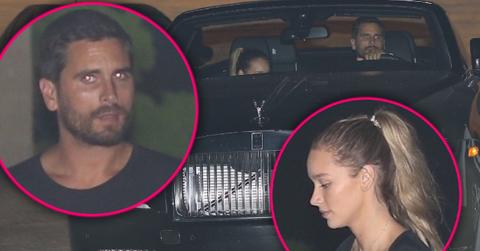 Scott Disick Leaves Nobu With Mystery Blonde