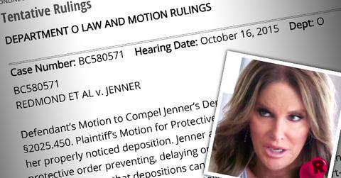 Judge Orders Caitlyn Jenner To Be Deposed In Fatal Car Crash Lawsuit