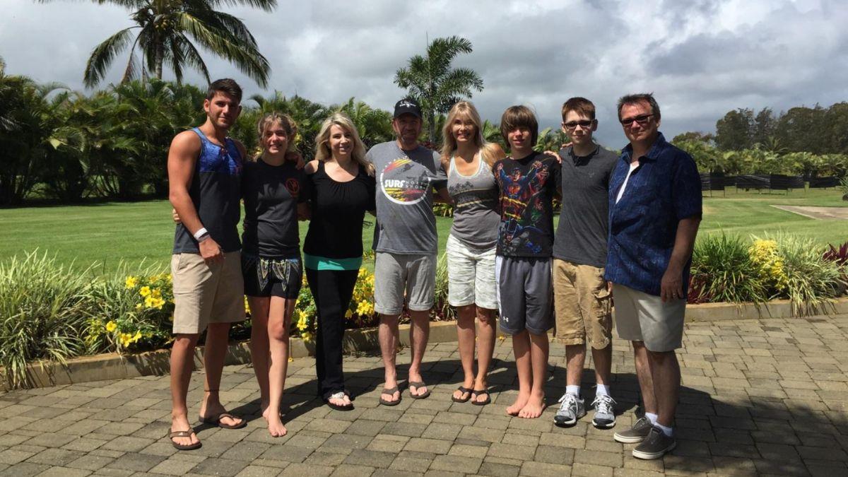 Photo of Chuck Norris family