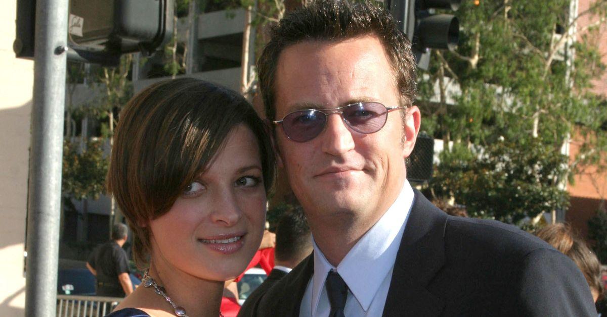 Matthew Perry and Rachel Dunn