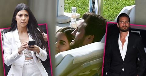 //kourtney kardashian scott disick drop name girlfriend cannes pp