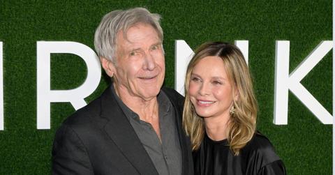 Photo of Calista Flockhart and Harrison Ford