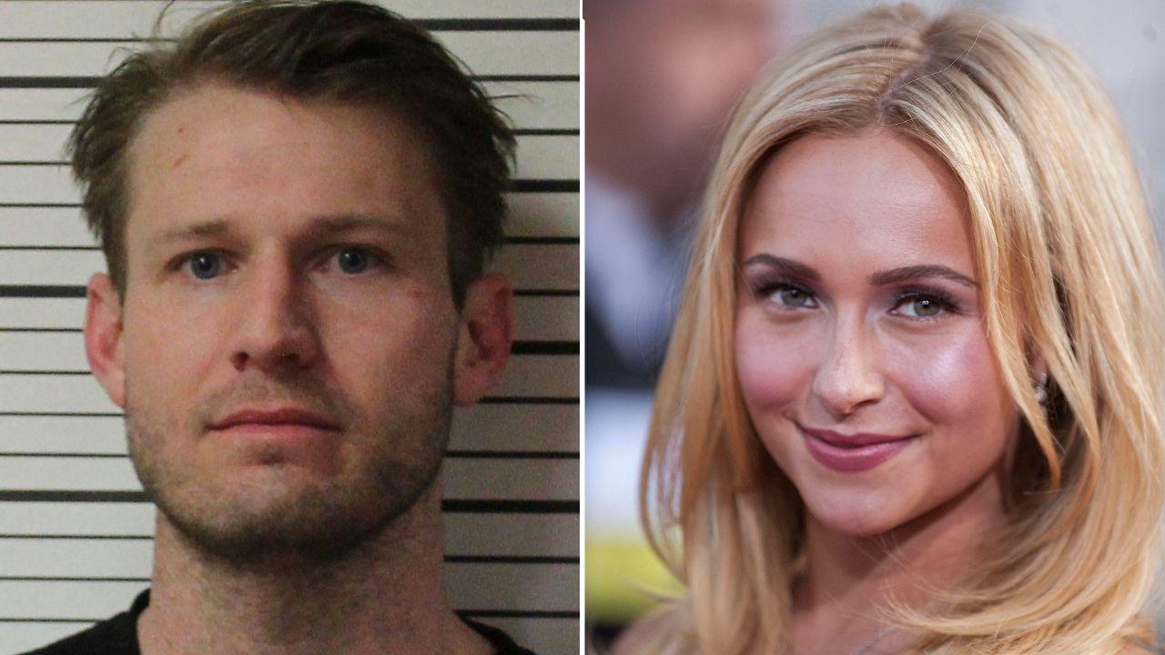 A photo of Brian Hickerson alongside a photo of Hayden Panettiere