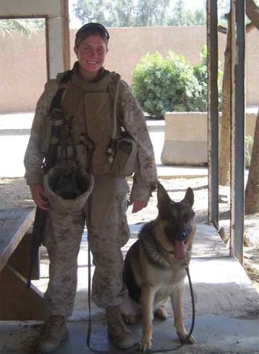 Images Of Megan Leavey And Sargeant Rex