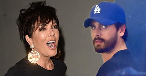 Kris Jenner Scott Disick Fake KUWTK
