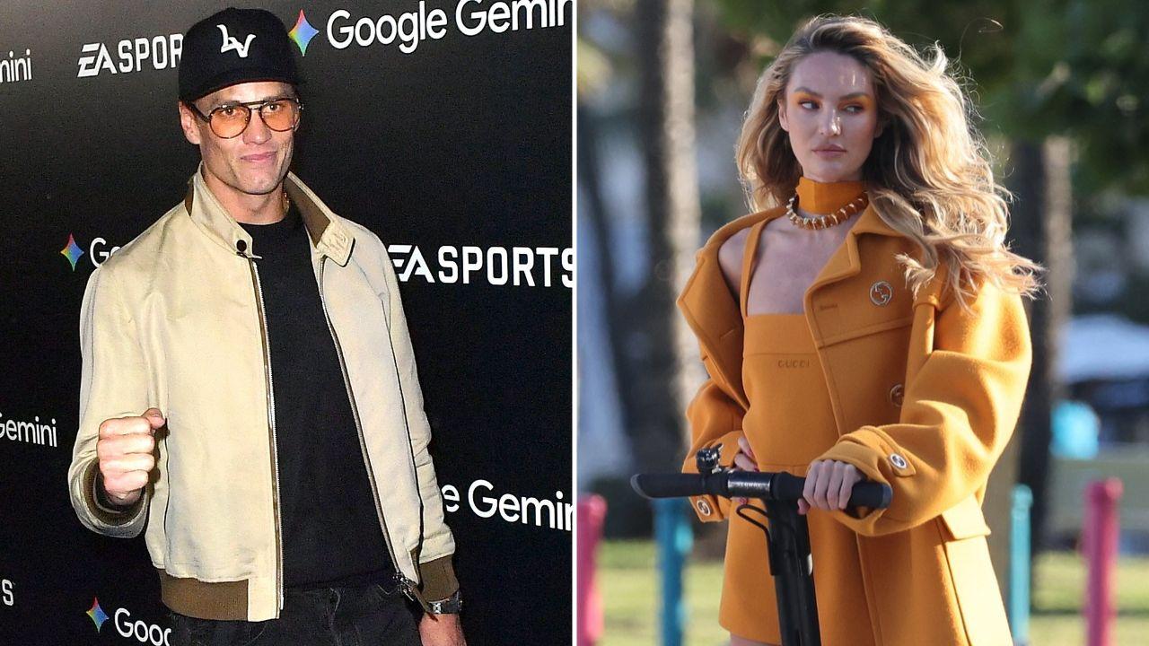Image Of Tom Brady and Candice Swanepoel 