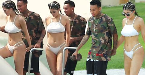 //kylie jenner vacation tyga pp