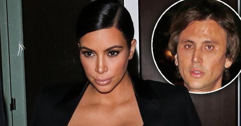 Kim Kardashian Cutting Off Jonathan Cheban