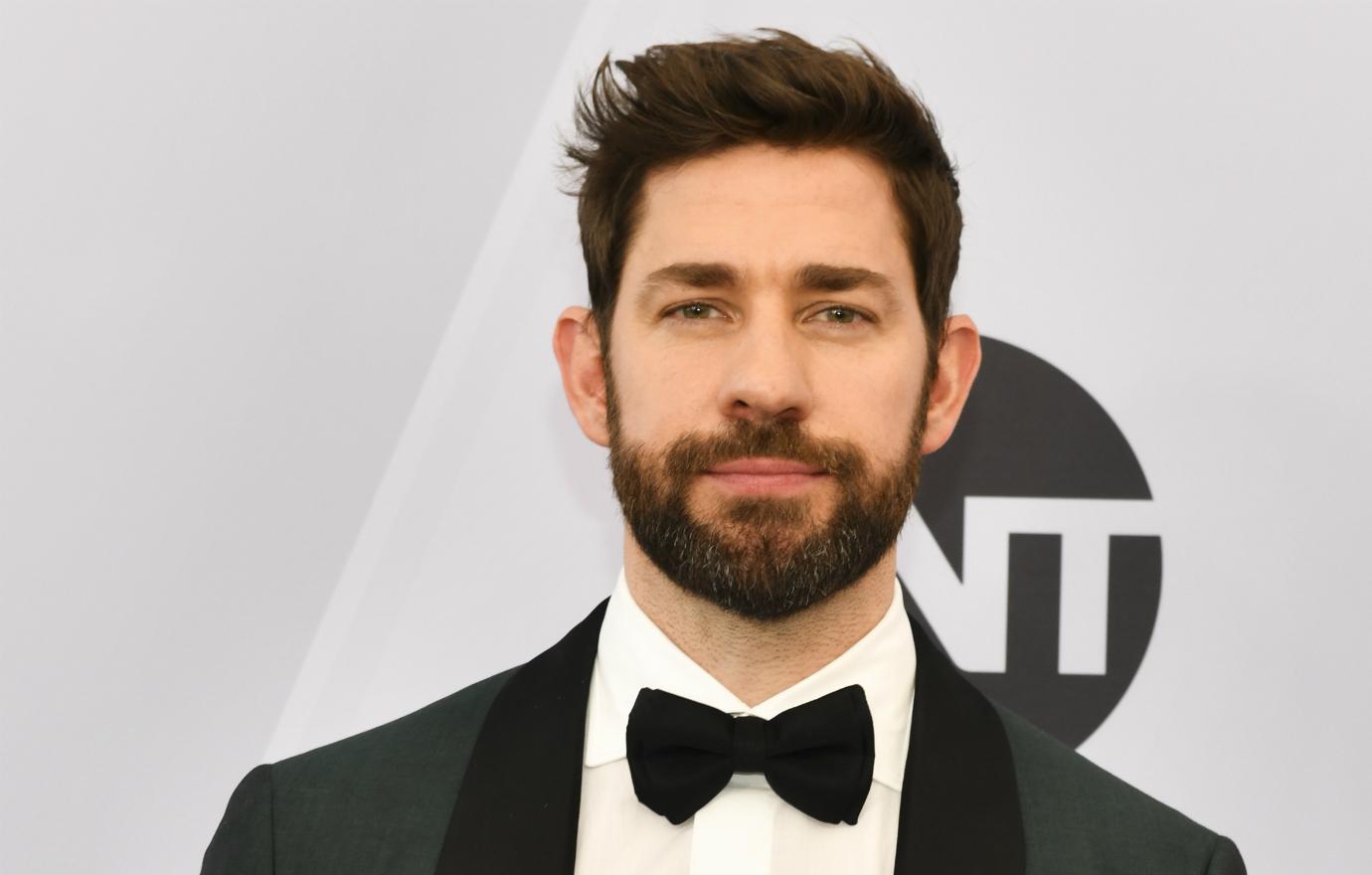 John Krasinski arrives at the 25th Annual Screen Actors Guild Awards at the The Shrine Auditorium on January 27, 2019 in Los Angeles, California.