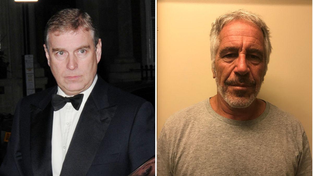 Photo of Prince Andrew and Jeffrey Epstein