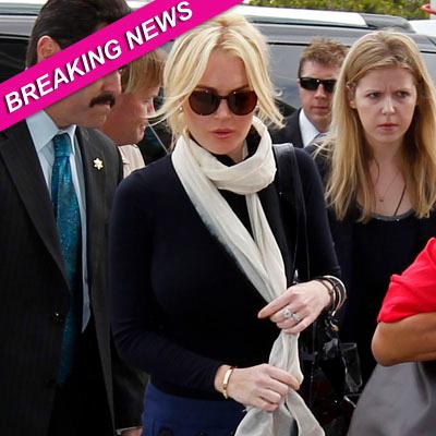 It's D-Day -- Lindsay Lohan Arrives At Court For Preliminary Hearing