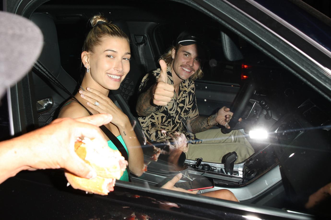 Justin Bieber And Hailey Baldwin Enjoy West Hollywood Date Night