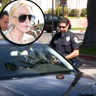 VIDEO: REPORT: Lindsay Lohan Pulled Over By Cop -- Hours After Her ...