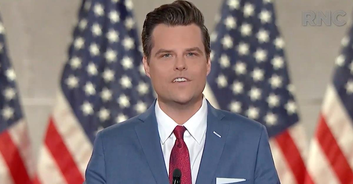 matt gaetz sparks outrage over hosting high school event