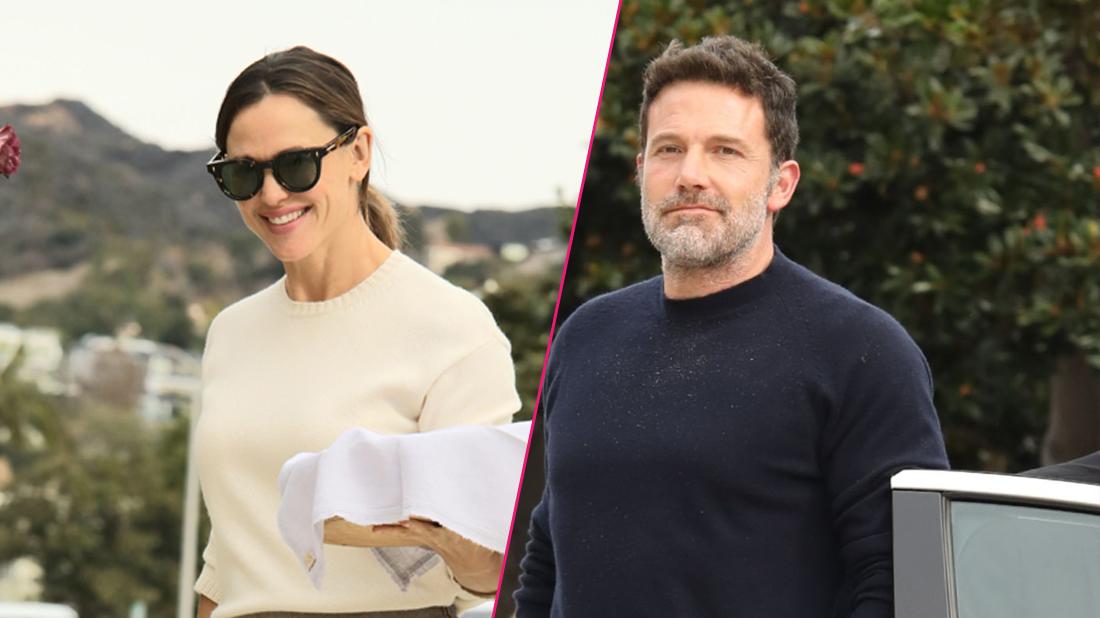 Ben Affleck And Jennifer Garner Reunited For Sunday Service