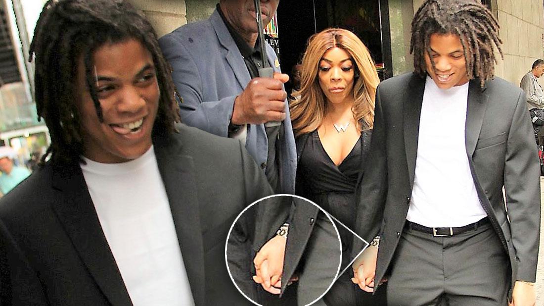 Wendy Williams Holds Hands With Son After Fight With Dad Kevin