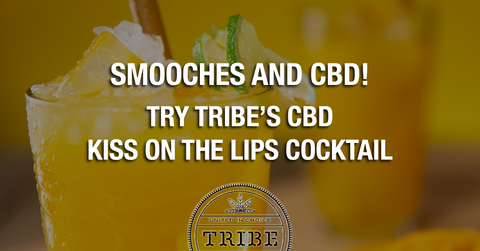 Smooches And CBD! — Try Tribe’s CBD Kiss On The Lips Cocktail