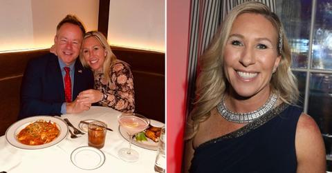 Photo of Brian Glenn and Marjorie Taylor Greene