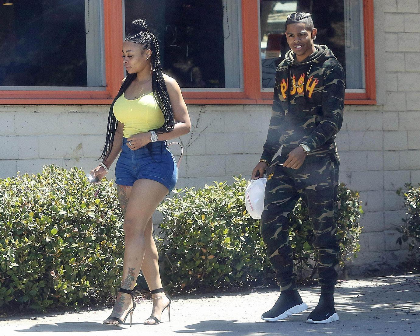 Blac Chyna and Boyfriend Mechie Go On Date