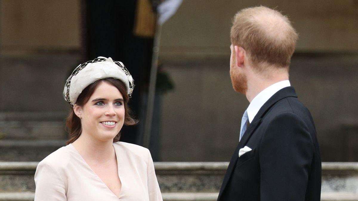 Photo of Princess Eugenie and Prince Harry