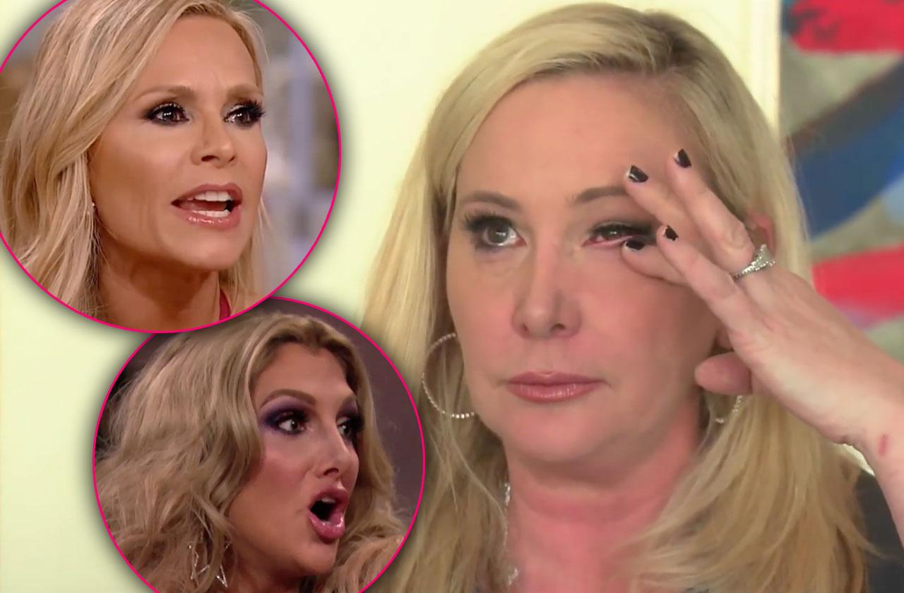 RHOC Reunion Shannon Beador Tamra Judge Gina Kirschenheiter Fight