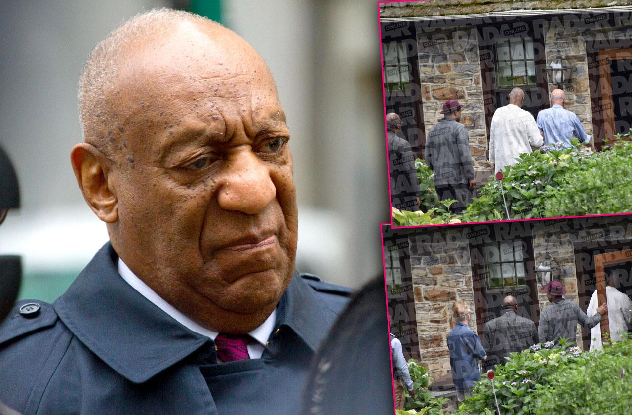 //bill cosby birthday sad three people house arrest pp