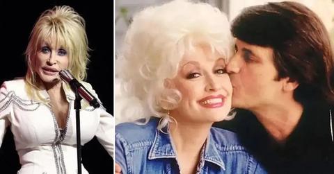 dolly parton talking to husband carl dean ghost vegas residency pp