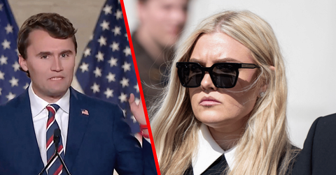 Photo of Charlie Kirk, Erika Kirk