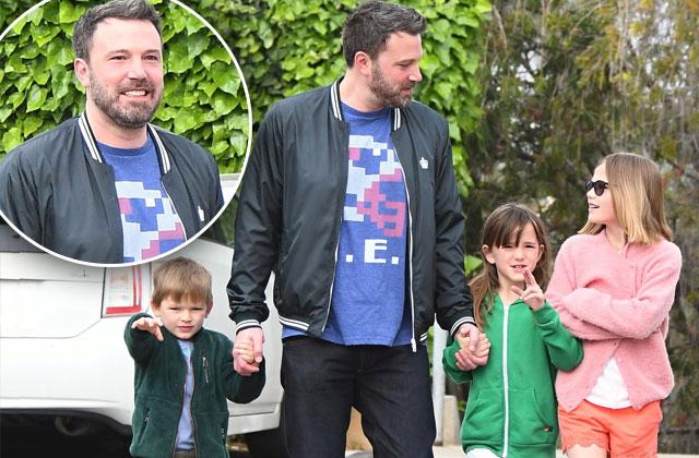 //ben affleck kids church pp