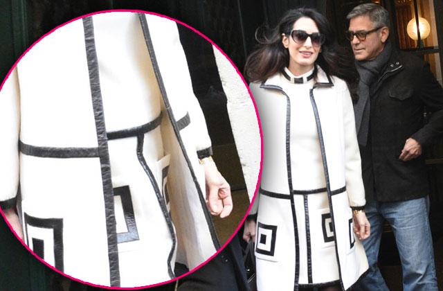 George Clooney Amal Baby Furniture Shopping Paris Photos