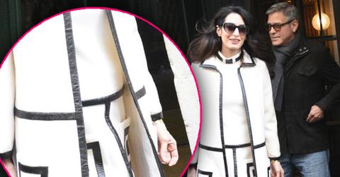 George Clooney Amal Baby Furniture Shopping Paris Photos