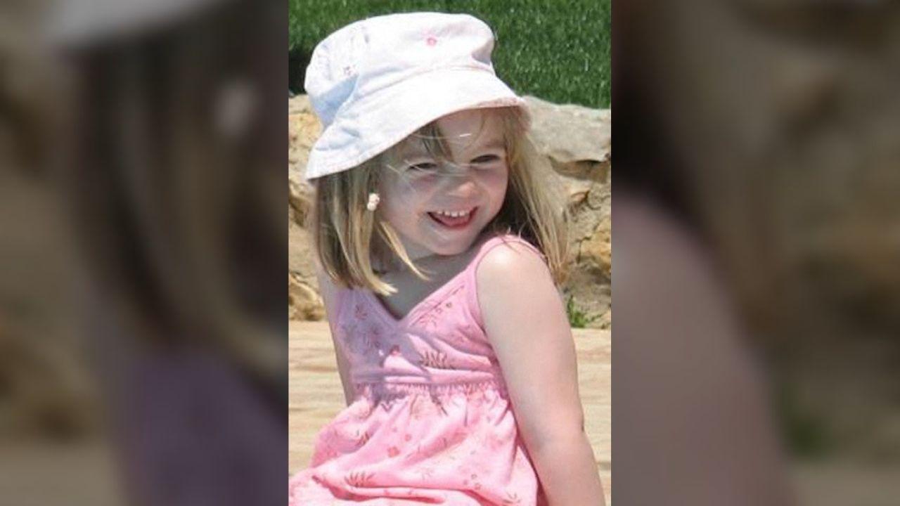 image of Madeleine McCann vanished during a family vacation in Portugal in May 2007.