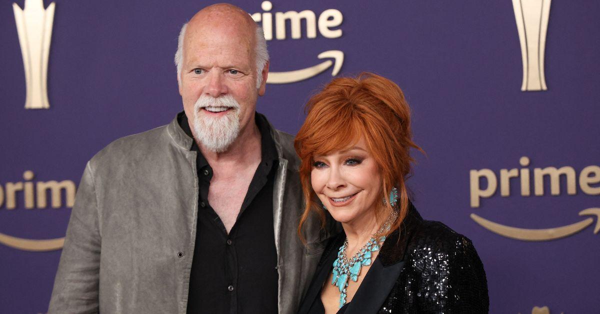Reba McEntire and Rex Linn