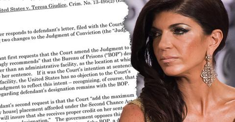 //teresa giudice letter
