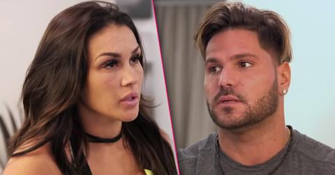 jersey shore Ronnie restraining order baby mama Jen Harley