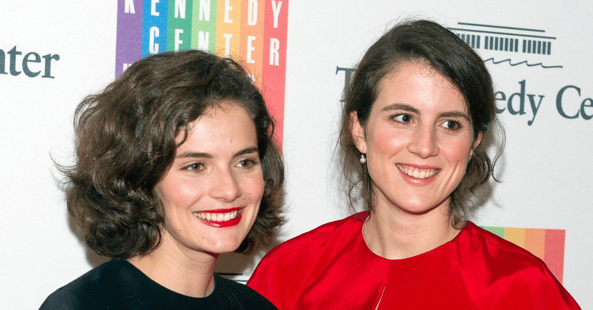 Photo of sisters Rose and Tatiana Schlossberg 