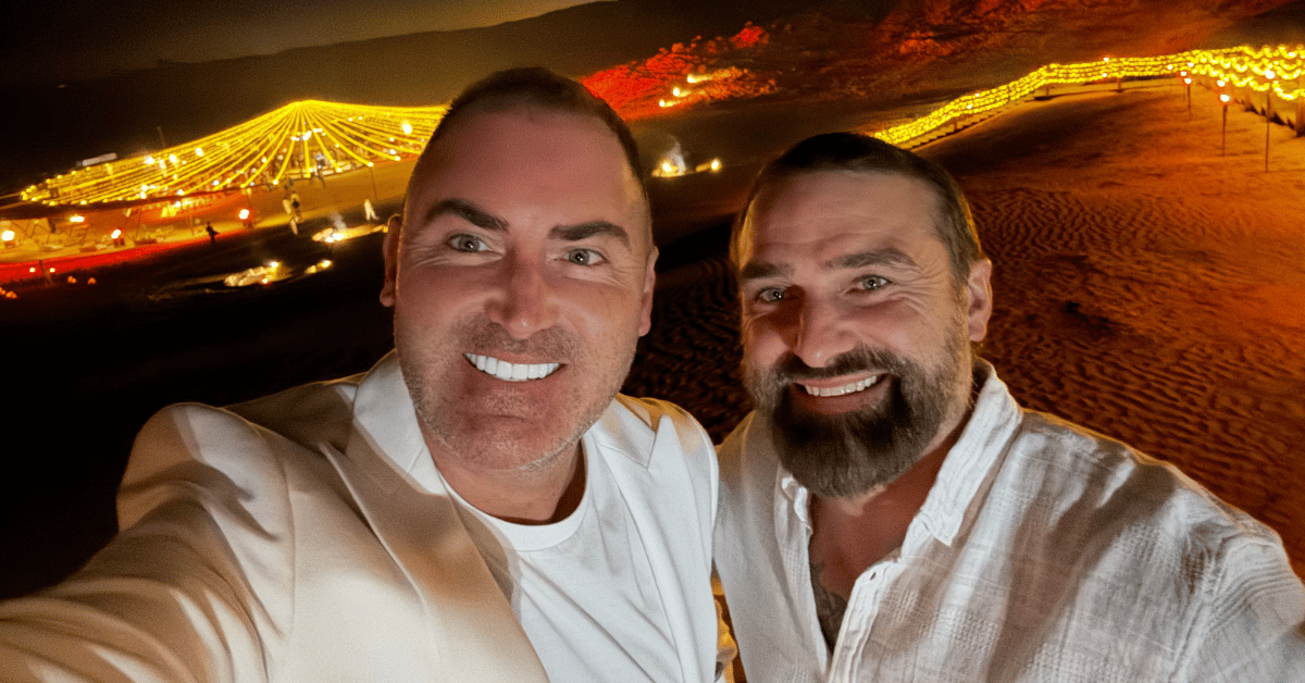 Matt Haycox and Ant Middleton